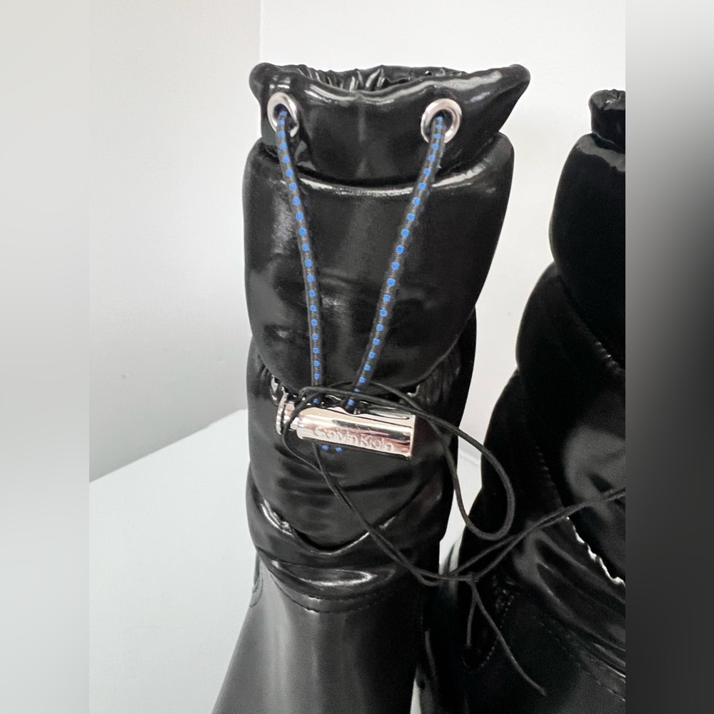 Calvin Klein Womens Laeton Puffer Cold Weather Snow Winter Boots Shoes Size 8 - Picture 6 of 8